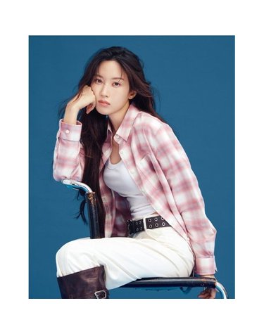 지오다노 [갤러리아] 26년 NEW [문가영] 플란넬 체크 셔츠(05346911)(346911)
