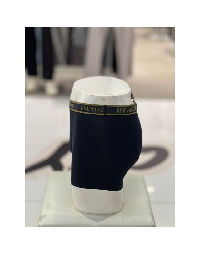 엠포리오 아르마니 [갤러리아] 아르마니언더웨어[남]아이코닉 로고 롱 드로즈 2종세트 2024/3/63 착용컷