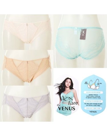 [갤러리아] 26SS 광고메인 Yes, I am the VENUS 망사팬티 4종세트 VPT9005S