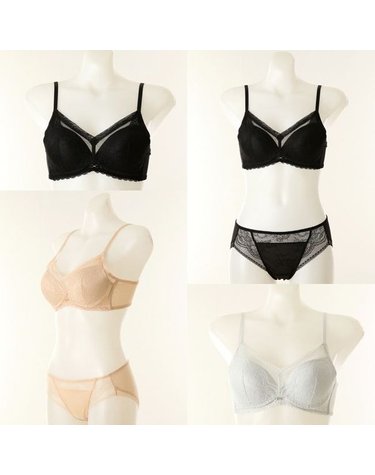 [갤러리아] 애쉬 메모리 부유방 커버UP 브라 G컵+백팬티 3종세트 VBR9001G+VPTA