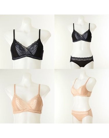 [갤러리아] 메모리몰드 볼륨 커버UP AB컵 브라+햄팬티 2종세트 VBRI651AB*VPTI651H