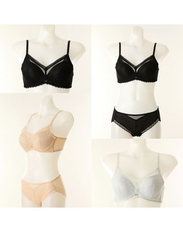 [갤러리아] 애쉬 메모리 부유방 커버UP 브라 G컵+햄팬티 3종세트 VBR9001G+VPTH