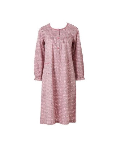 [갤러리아] 순면100 귀여운 얼룩말나염 여성 원피스잠옷 VGNA204