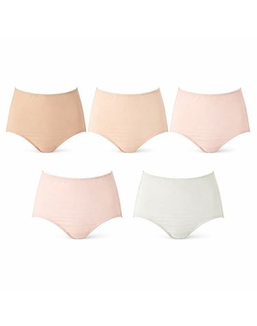 [갤러리아] [여](택1)편안하고 부드러운 실켓 면100 베이직 부인군 팬티[VPT6955_5C]