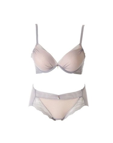 [갤러리아] [여]페더라이트 푸쉬업 볼륨브라 헴팬티세트AB컵(OBR6095AB OPT6095H)