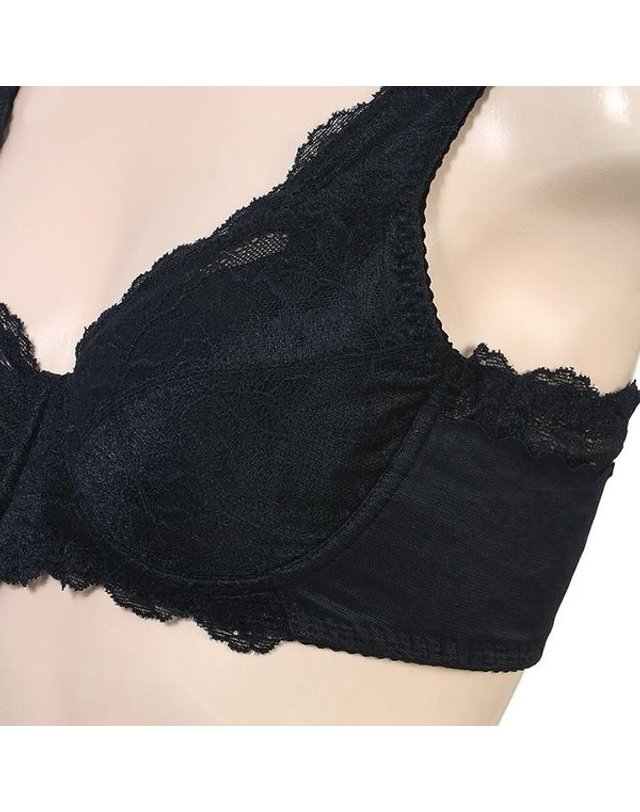 비너스 [갤러리아] [*여] 비너스하드타입스트레치풀컵보정브라E/F컵[VGBH120EF//BK] 착용컷
