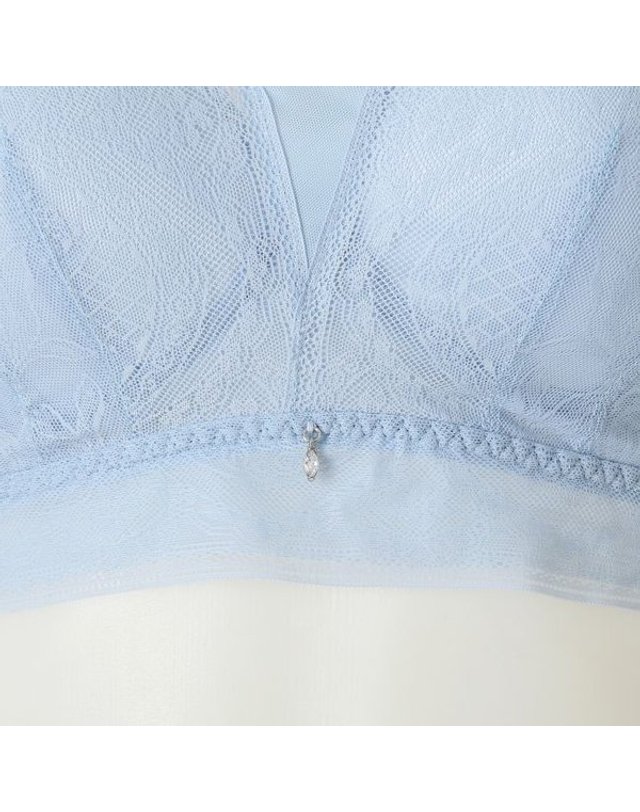 비너스 [갤러리아] [여]비너스편안하면서 가볍게보정해주는 브라렛+팬티세트(VLGC354/VLC354T/BK] 착용컷