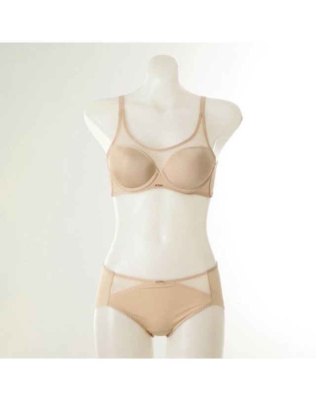 비너스 [갤러리아] [여]오르화 리커버리 메모리몰드 브라헴팬티세트C컵(OBR6860C OPT6860H) 착용컷