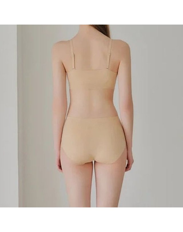 비너스 [갤러리아] [비너스]안입은듯 편안한 노라인 누디 심리스 무봉제팬티[VPTI901] 착용컷
