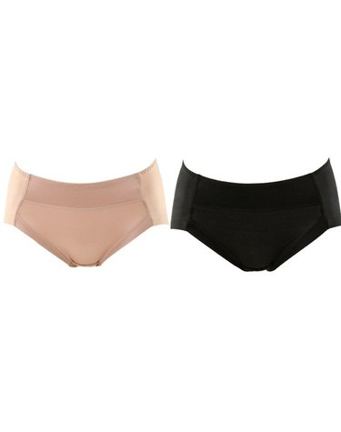 [갤러리아] 배를 감싸주는 맥시타입 헴라인 위생팬티 2종택1 VPT6845C