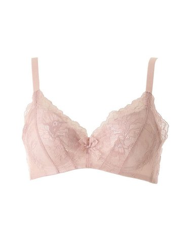 [갤러리아] 화려하고 감각적인 얇은패드 코코아 레이스 풀컵브라AB컵 VBRQ376AB