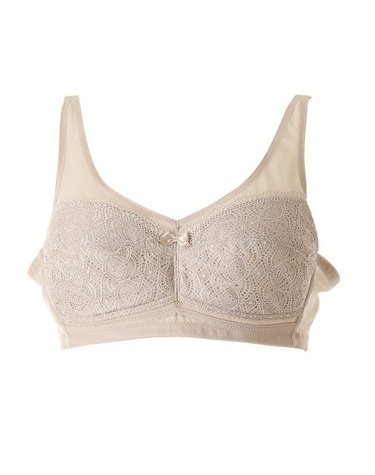 [갤러리아] 노와이어 풀커버 베이지 얇은 패드브라C컵 VBRQ375C