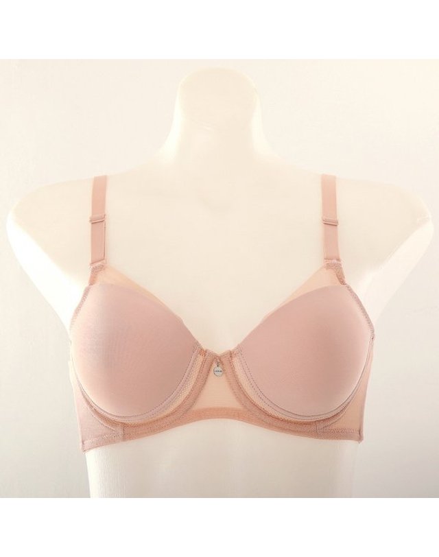 비너스 [갤러리아] [플러스 사이즈] 심플 썸머 베이직 무빙 브라AB컵 2종세트 VBR1695AB 착용컷