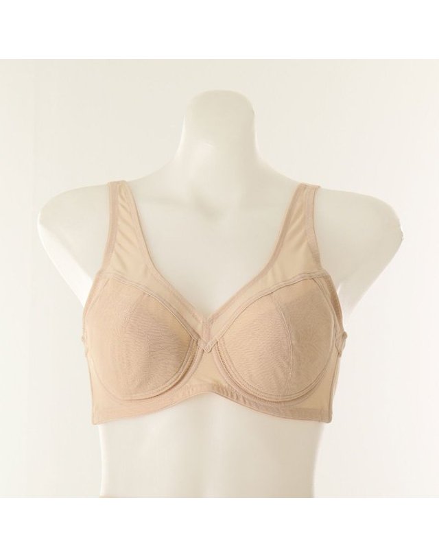 비너스 [갤러리아] [여](E,F컵)비너스 바디미 풀컵 기능성 보정브라(VGBM164EF_SK) 착용컷