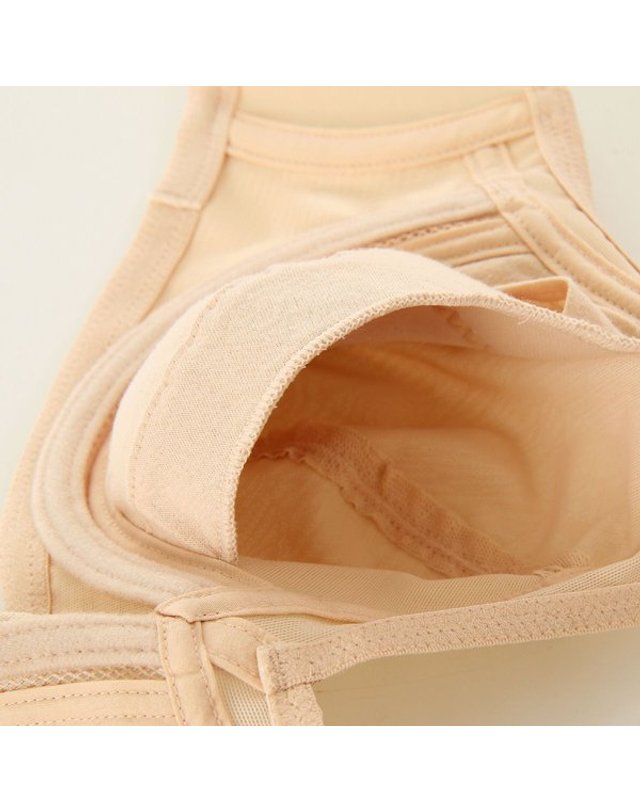 비너스 [갤러리아] [여](E,F컵)비너스 바디미 풀컵 기능성 보정브라(VGBM164EF_SK) 착용컷