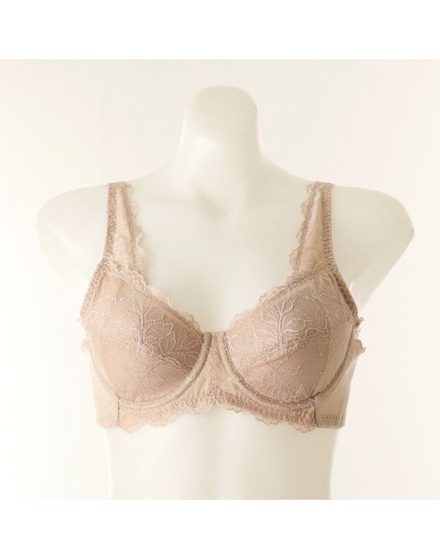 비너스 [갤러리아] [여](E,F컵)등살커버 풀컵 기능성 보정브라(VGBH120EF_SK) 착용컷