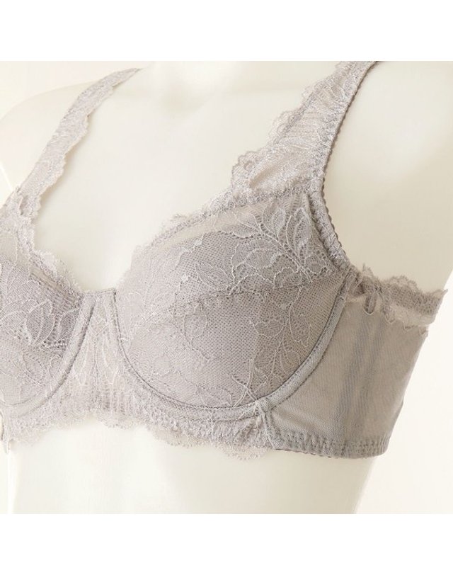 비너스 [갤러리아] [여](E,F컵)등살커버 풀컵 기능성 보정브라(VGBH120EF_LG) 착용컷