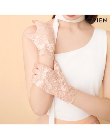 비비안 [갤러리아] [비비안] UV-CUT 글리터 레이스 핸드커버 SI5032/3C