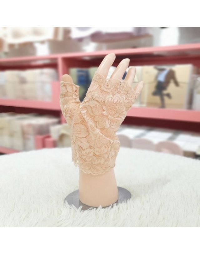 비비안 [갤러리아] [비비안] UV-CUT 글리터 레이스 핸드커버 SI5032/3C 착용컷