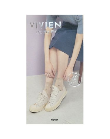 [갤러리아] [비비안]코튼 플라워 삭스 YM3001