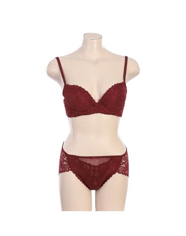 [갤러리아] [바바라]JAJU 플라워레이스 몰드브라 레이스팬티세트 ABR4459ABP4459