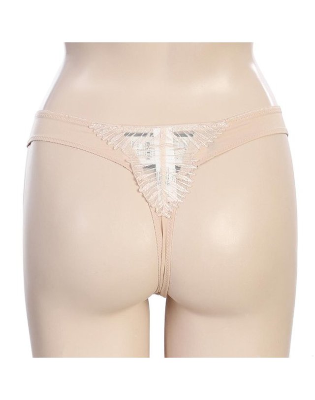 바바라 [갤러리아] [바바라]직수입앙쥬 튤자수 레이스 T팬티 BPT2501T SBG 착용컷