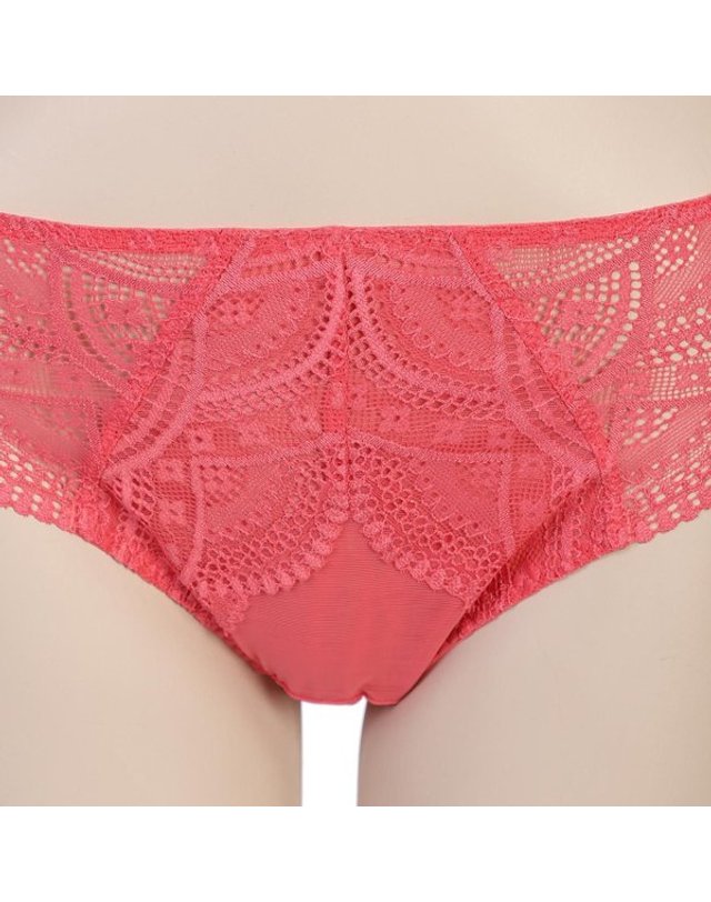 바바라 [갤러리아] [바바라]스칼랍 레이스 망사팬티 ABP4458 PK 착용컷