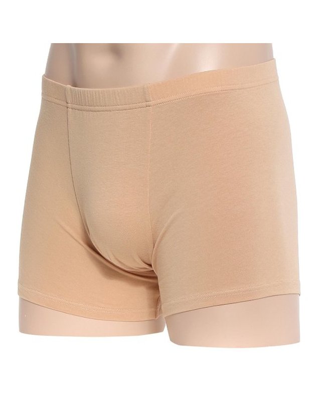 바바라 [갤러리아] [바바라] 남성 레드 별 프린트 홈웨남성 스킨 오가닉코튼 드로즈(AMT4350D) 착용컷