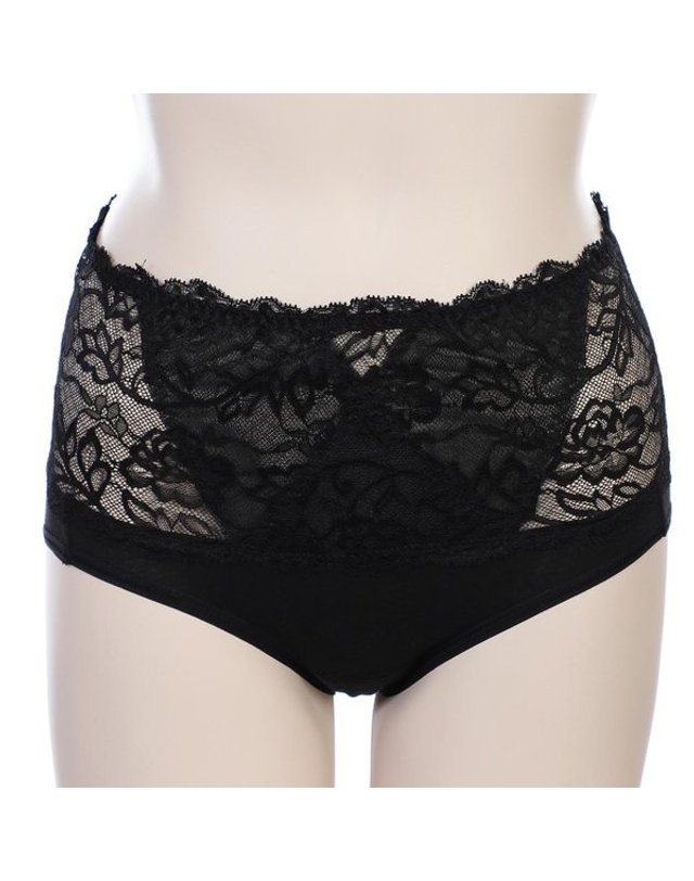 바바라 [갤러리아] [바바라]오가닉코튼 부인군 삼각 면팬티 (APT4351B ) 착용컷