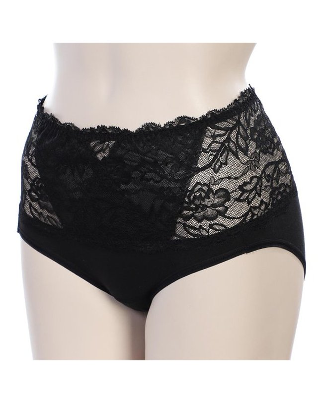 바바라 [갤러리아] [바바라]오가닉코튼 부인군 삼각 면팬티 (APT4351B ) 착용컷