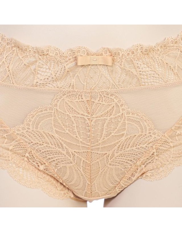 바바라 [갤러리아] [바바라]플라워 레이스 부인용 헴팬티(ABP4430H SK) 착용컷
