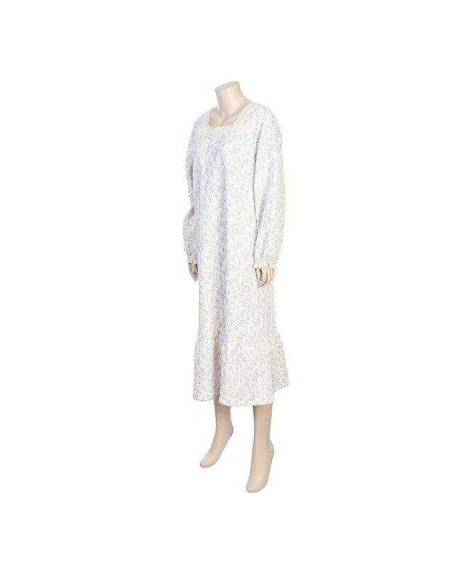 바바라 [갤러리아] [바바라]여성 누빔 삼중직 홈웨어 원피스 (AGW4592L) 착용컷