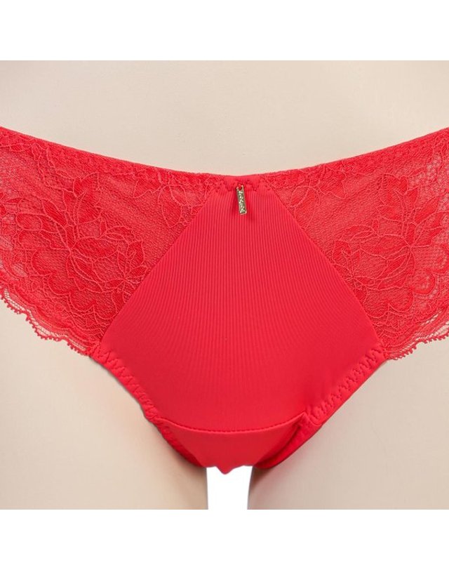 바바라 [갤러리아] [바바라]웨딩 레이스 T팬티 (ABP4441T CPK) 착용컷