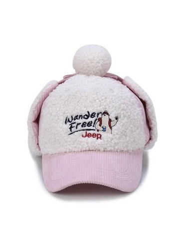 [갤러리아] [지프키즈] 곰자수 코듀로이 귀달이캡 KP0GCU630
