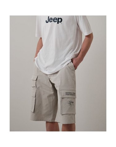 [갤러리아] 지프(Jeep) 남여공용 카고 포켓 반바지 R2853PT