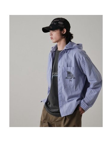 [갤러리아] 지프(Jeep) 남여공용 그래픽 후드 셔츠 R2123