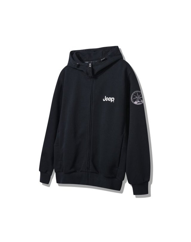 지프 [갤러리아] 지프(Jeep) 남여공용 나침판 후드집업 JP1TZU013 착용컷