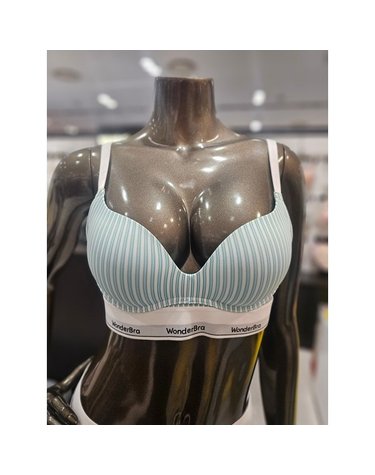 [갤러리아] 스트라이프 아웃밴드 노와이어 브라(75A~85D)WBWBR5O24T
