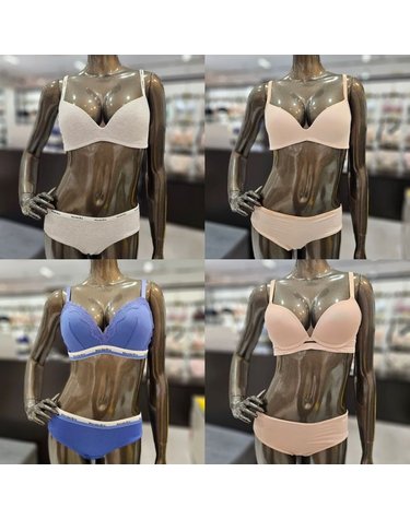 [갤러리아] 4종택1 볼륨 노와이어,팬티세트(70A~85D)5N44T,5N45T,5N46T,5N47T