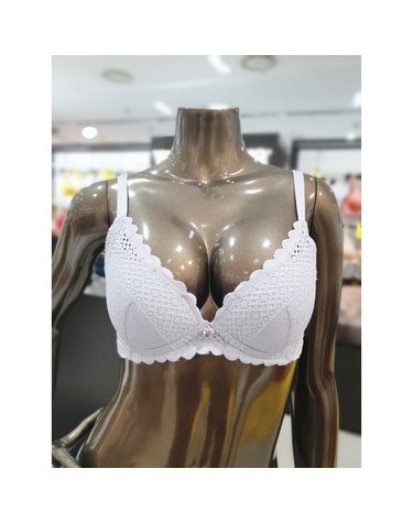 [갤러리아] 라이트블루 풀커버리지 노와이어 볼륨브라(A~D컵) WBWBR3I37T
