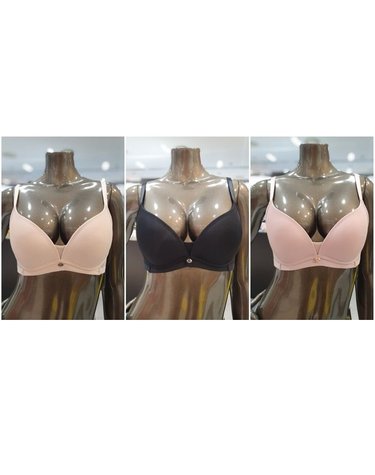 [갤러리아] 3종택1 풀커버리지 노와이어 브라(70A,70B,A~D컵)3M10T~3M12T