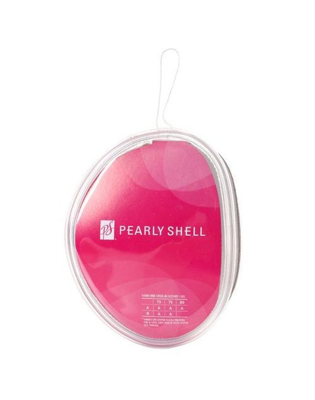 원더브라 [갤러리아] PEARLY SHELL 접착식 웨딩 누드브라 PSWBR7A33T 착용컷