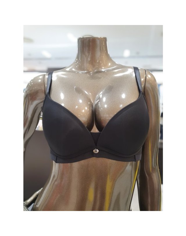 원더브라 [갤러리아] 3종택1 풀커버리지 노와이어 브라(70A,70B,A~D컵)3M10T~3M12T 착용컷