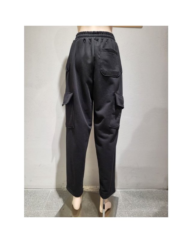 바인드 [갤러리아] [바인드]25W_WN_PLUS CARGO SWEAT PANTS(DMFW9-MPL031) 착용컷