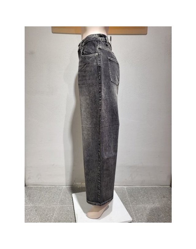 바인드 [갤러리아] [바인드]UNISEX 7011(화이트스티치커브데님) 데님팬츠(DNFW9-MDP121) 착용컷
