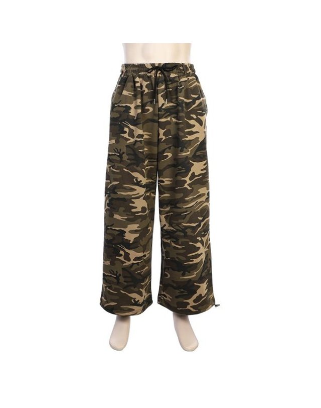 바인드 [갤러리아] [바인드]WN_KEYRING CAMO BALLOON PANTS(DMFW9-MPL062) 착용컷