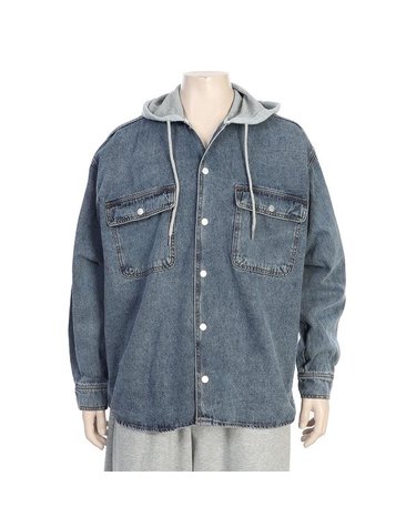 [갤러리아] [바인드]UNISEX 994(데님오버셔켓) 후드데님자켓(DNGS1-MJK034)