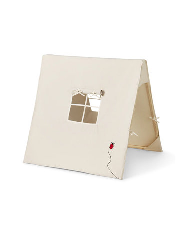 TENT WITH LADYBIRD EMBROIDERY 레이디버드 텐트-NATURAL