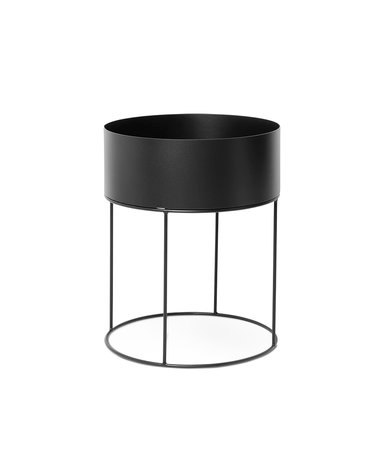 PLANT BOX ROUND 플랜트박스 라운드-BLACK