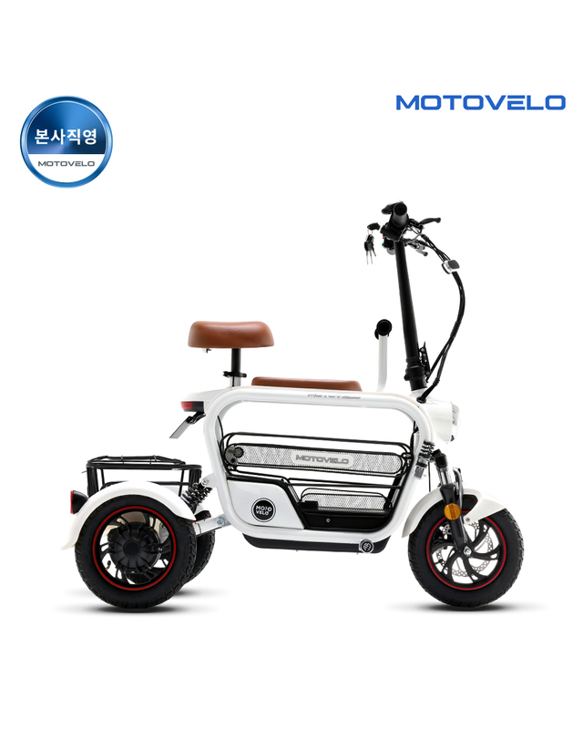 모토벨로 모토벨로 AKU3 500W 48V 15Ah 삼륜 전기스쿠터 착용컷